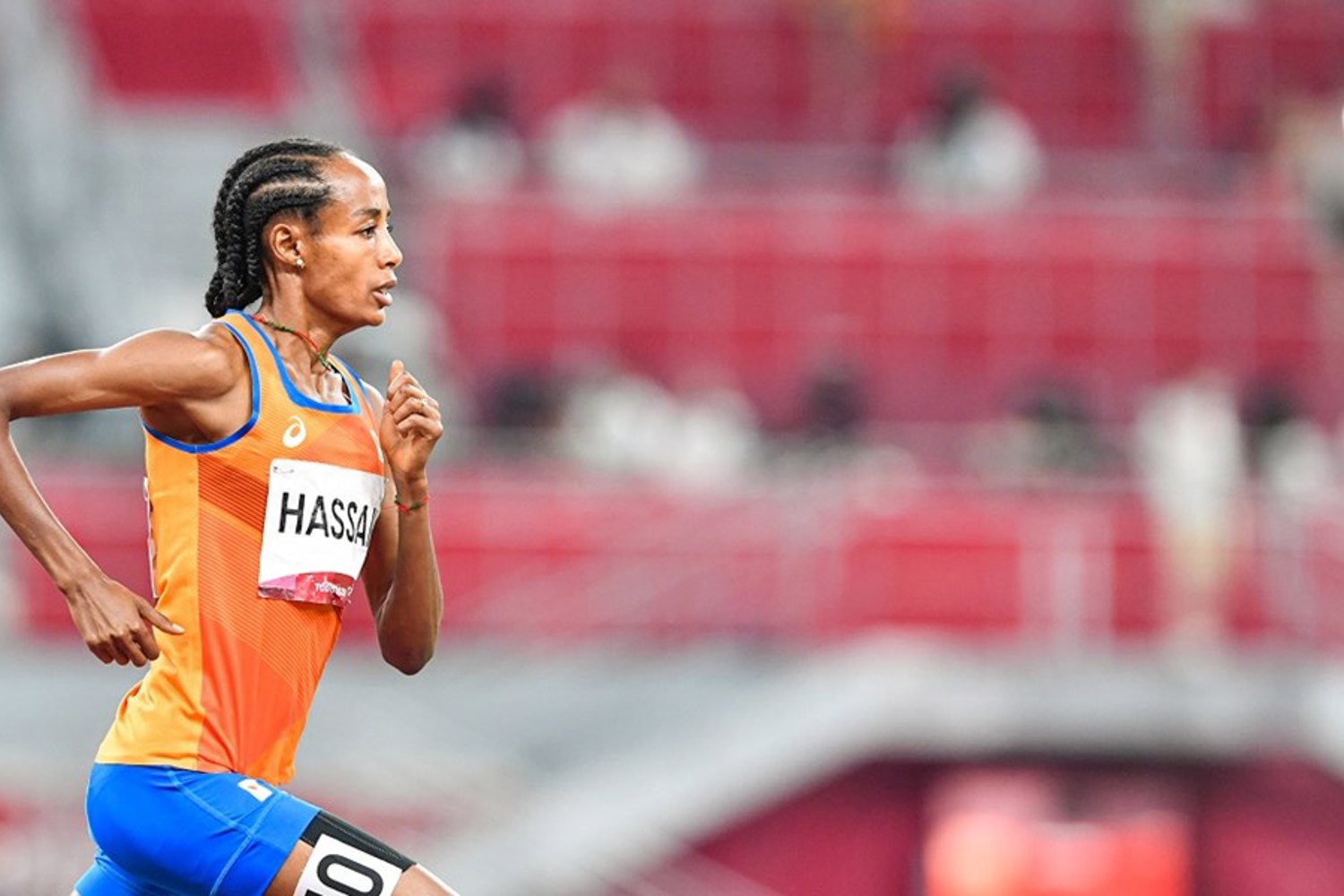 Sifan Hassan 5Km OS 2020 ORANGE PICTURES