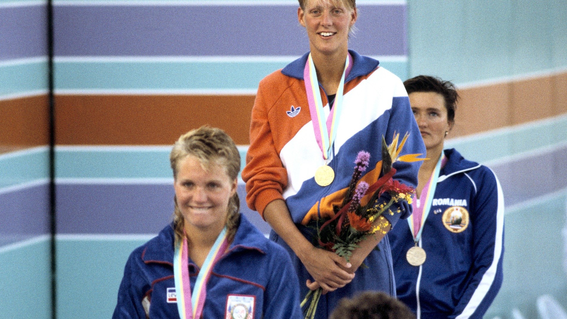Jolanda De Rover Podium LA 1984