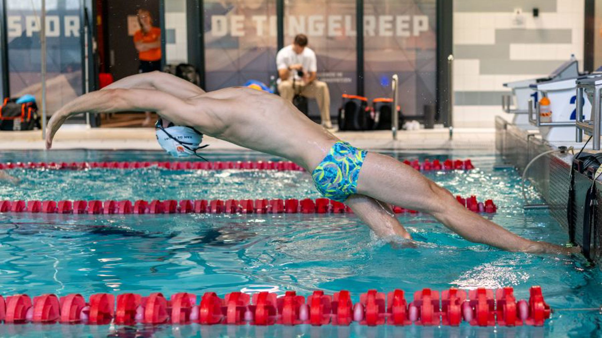 Olivier Van De Voort Rugslag 100 Meter Parazwemmen