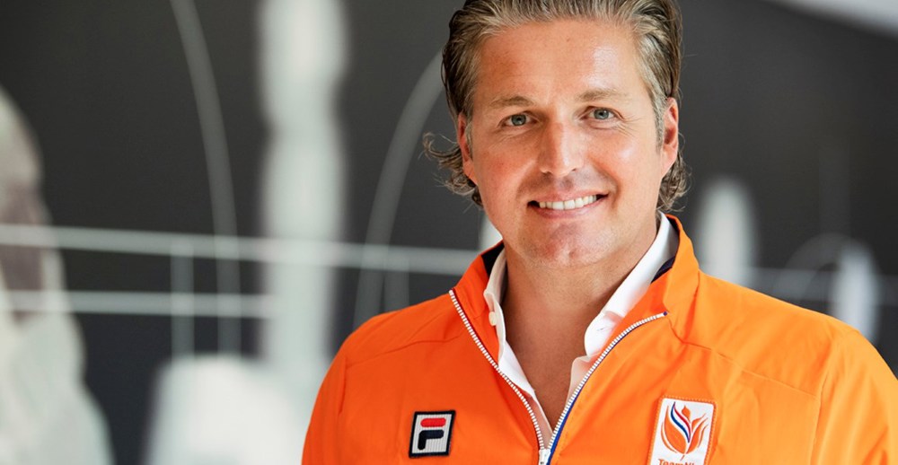 pieter van den hoogenband chef de mission TeamNL Minsk2019.jpg