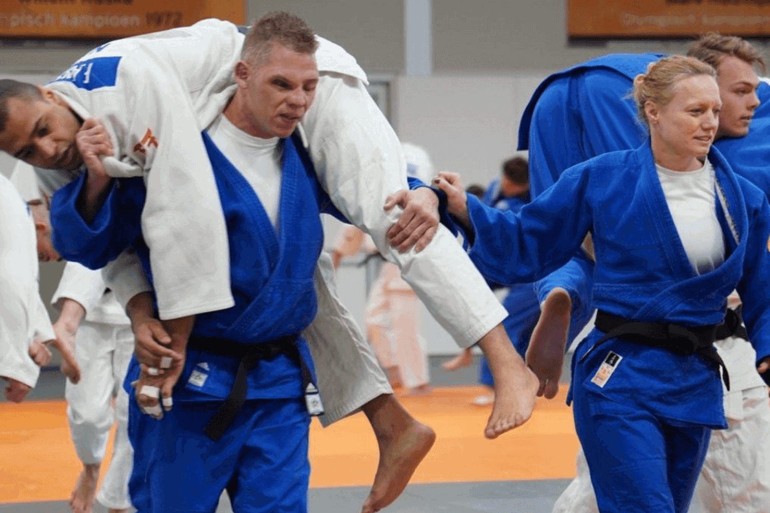Daniel Knegt-parajudo- bron foto coach Danielle Vriezema