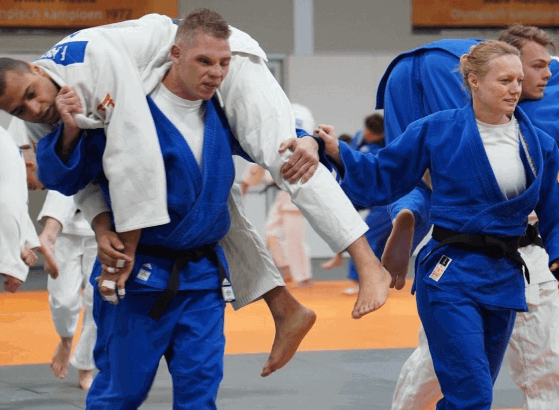 Daniel Knegt-parajudo- bron foto coach Danielle Vriezema