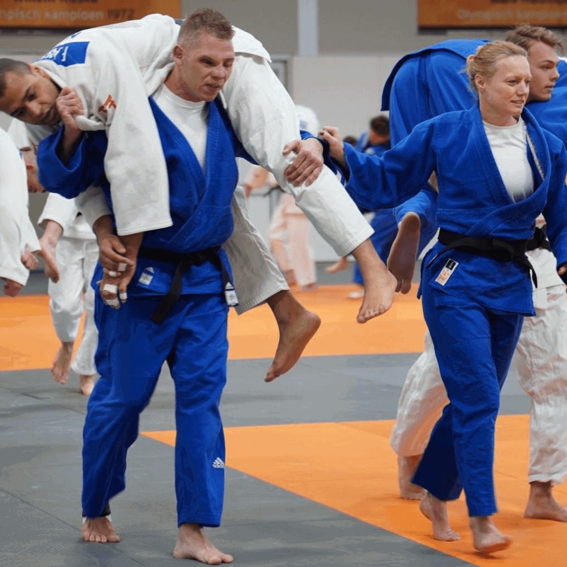 Daniel Knegt-parajudo- bron foto coach Danielle Vriezema