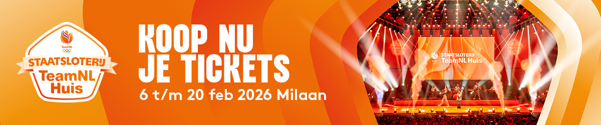 Ticketverkoop Staatsloterij TeamNL Huis