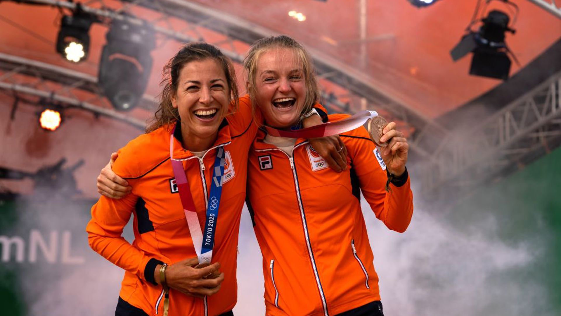 Ilse Paulis En Marieke Keijser Huldiging Tokio 2020 Teamnl 1080X720