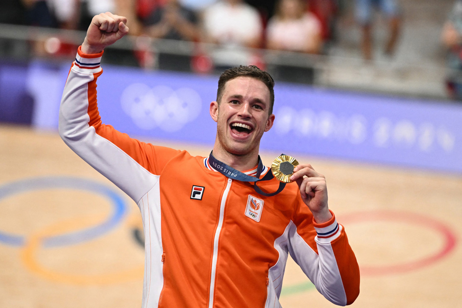 Harrie Lavreysen Medaille OS 2024 ANP 1080X720