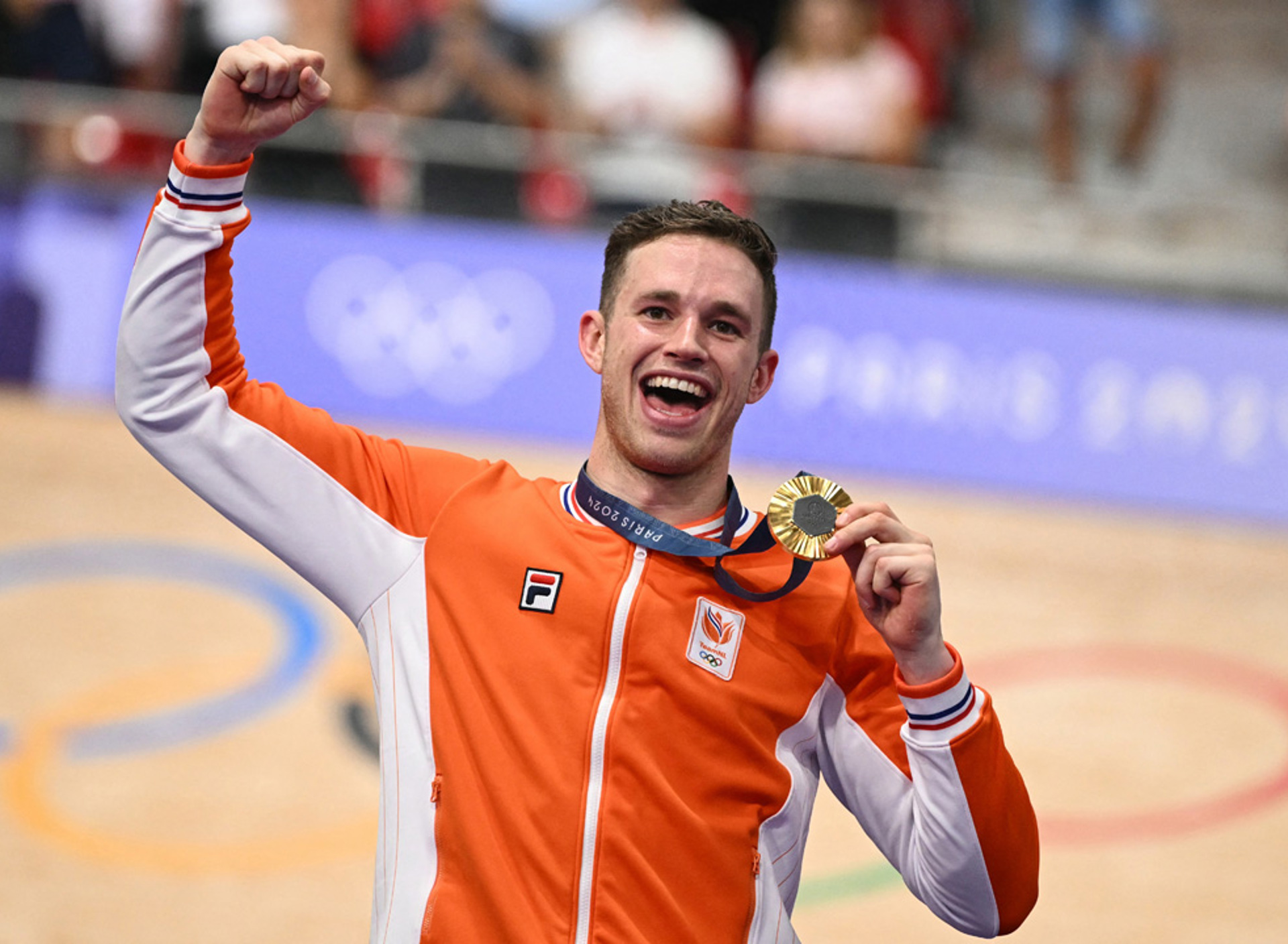 Harrie Lavreysen Medaille OS 2024 ANP 1080X720