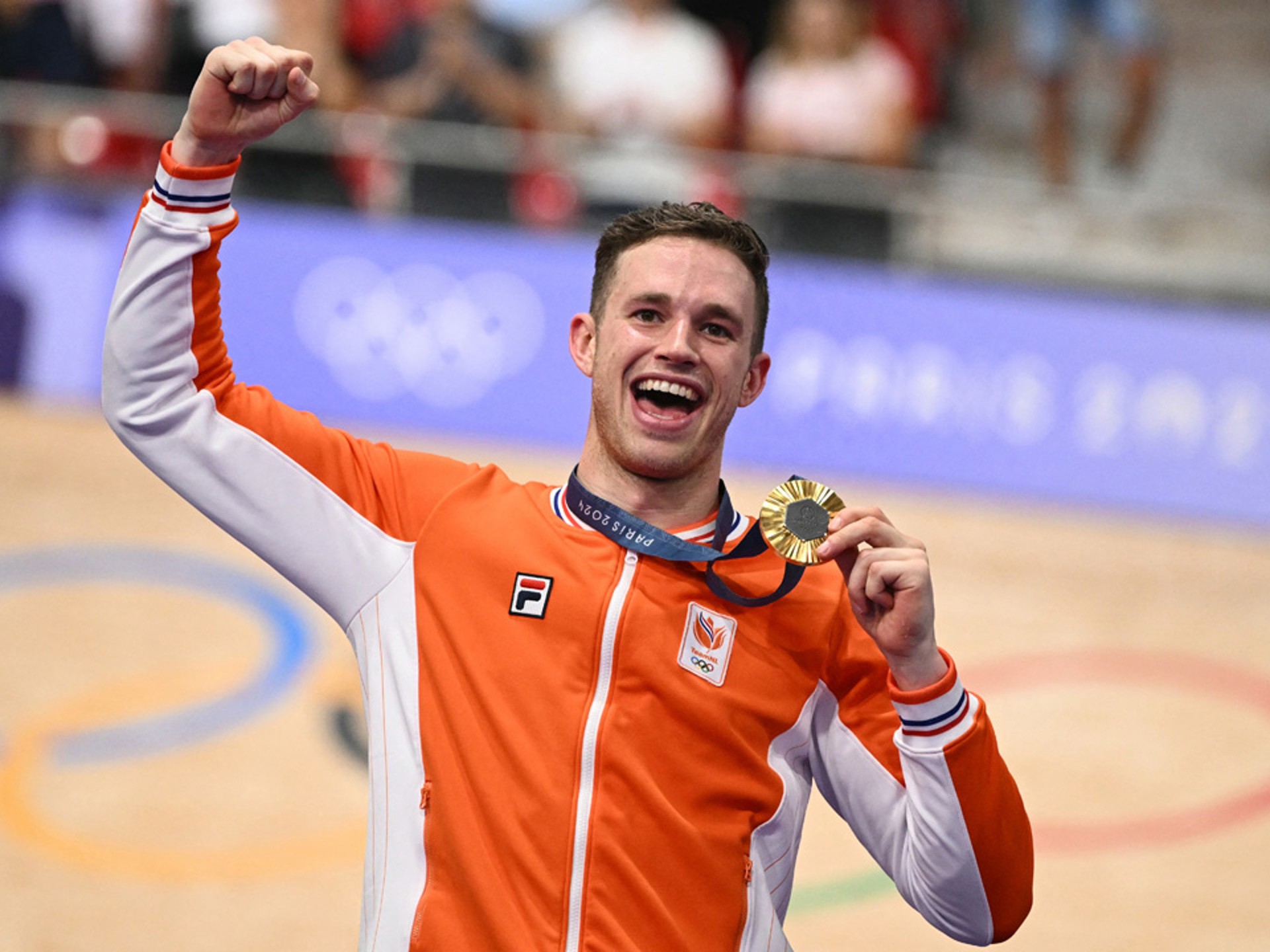 Harrie Lavreysen Medaille OS 2024 ANP 1080X720