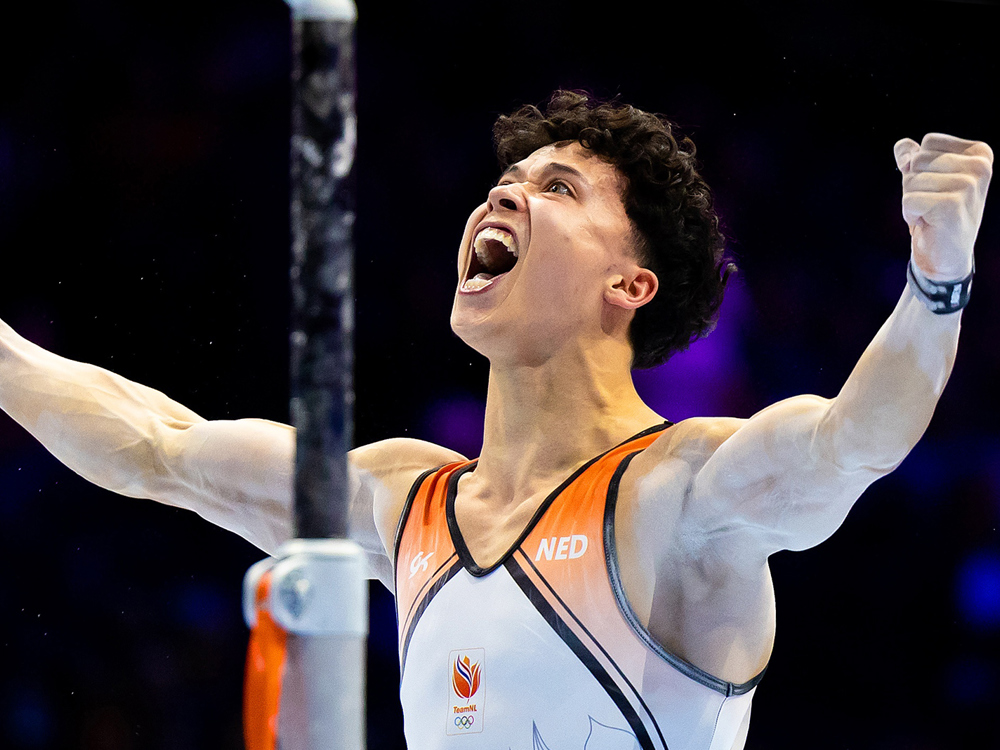 Jermain Gruenenberg WK Turnen 2023 ANP