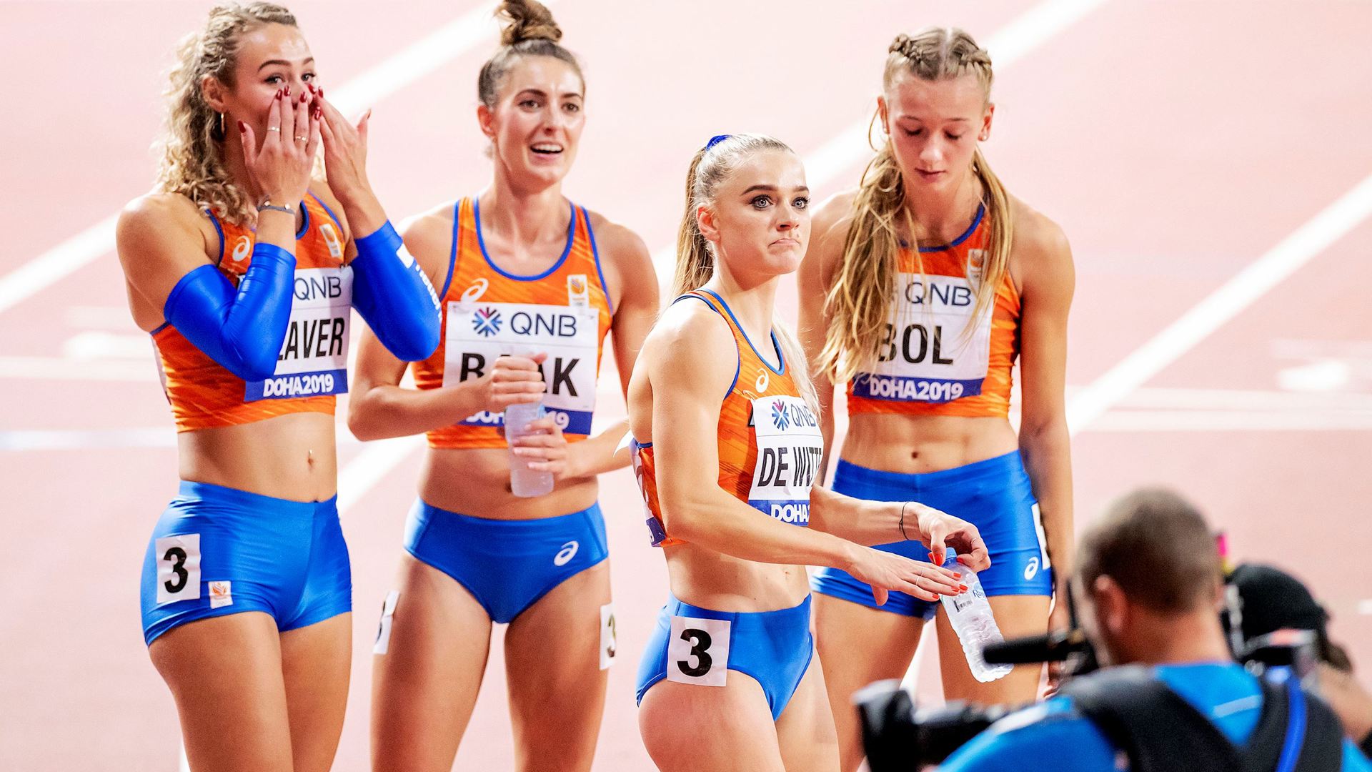 Estafettevrouwen WK 2019 Klaver Baak De Witte Bol