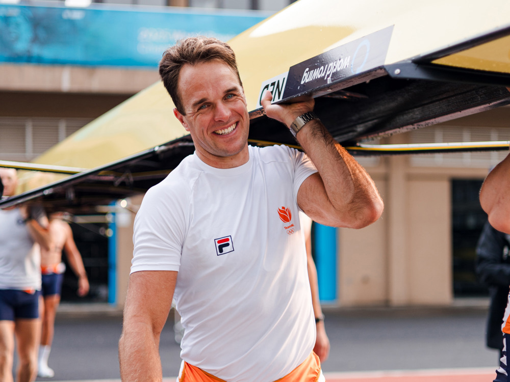 Jan Van Der Bij WK Roeien 2025 Roeibond