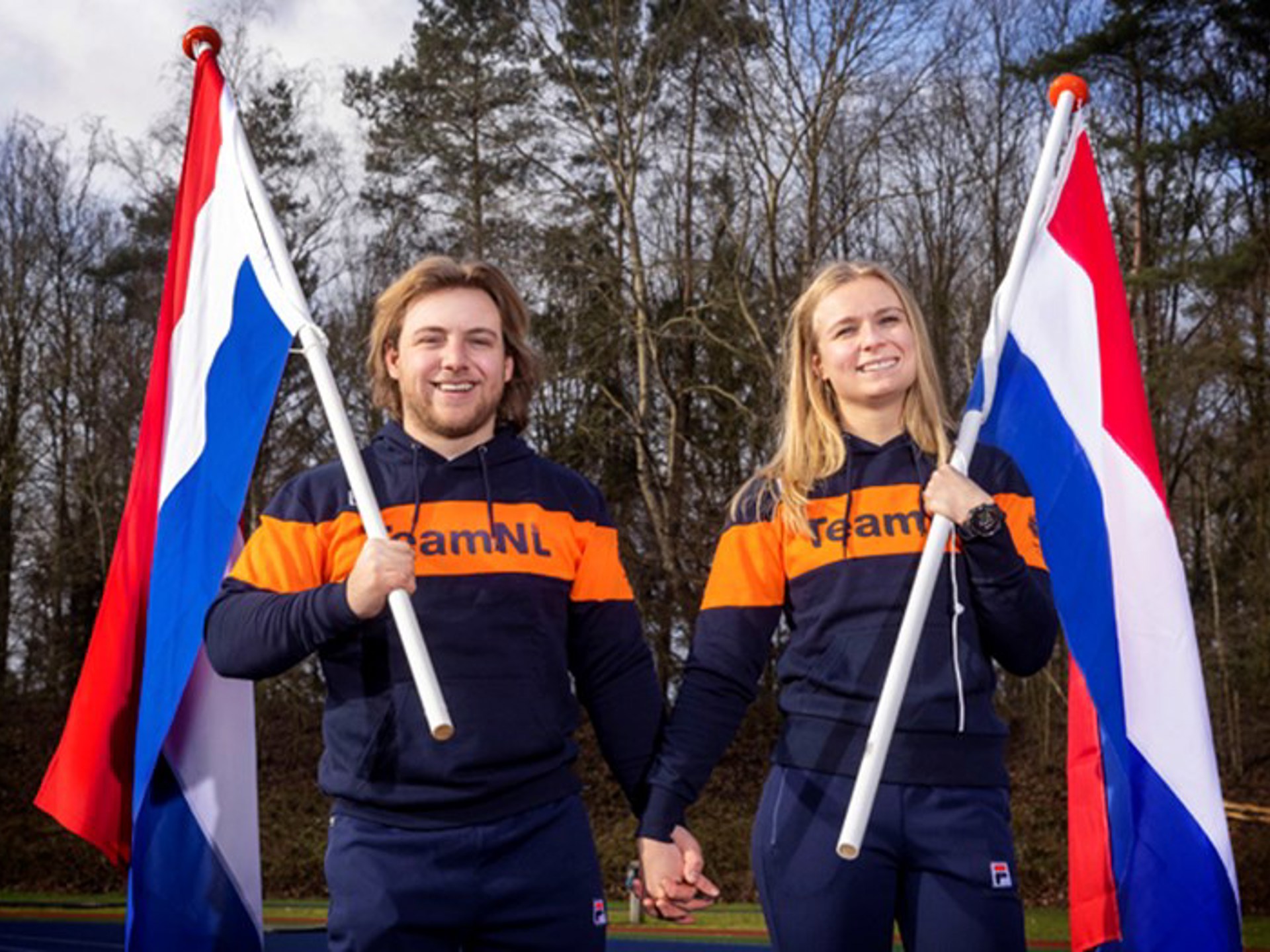 Chris Vos Lisa Bunschoten Vlaggendrager Ps 760