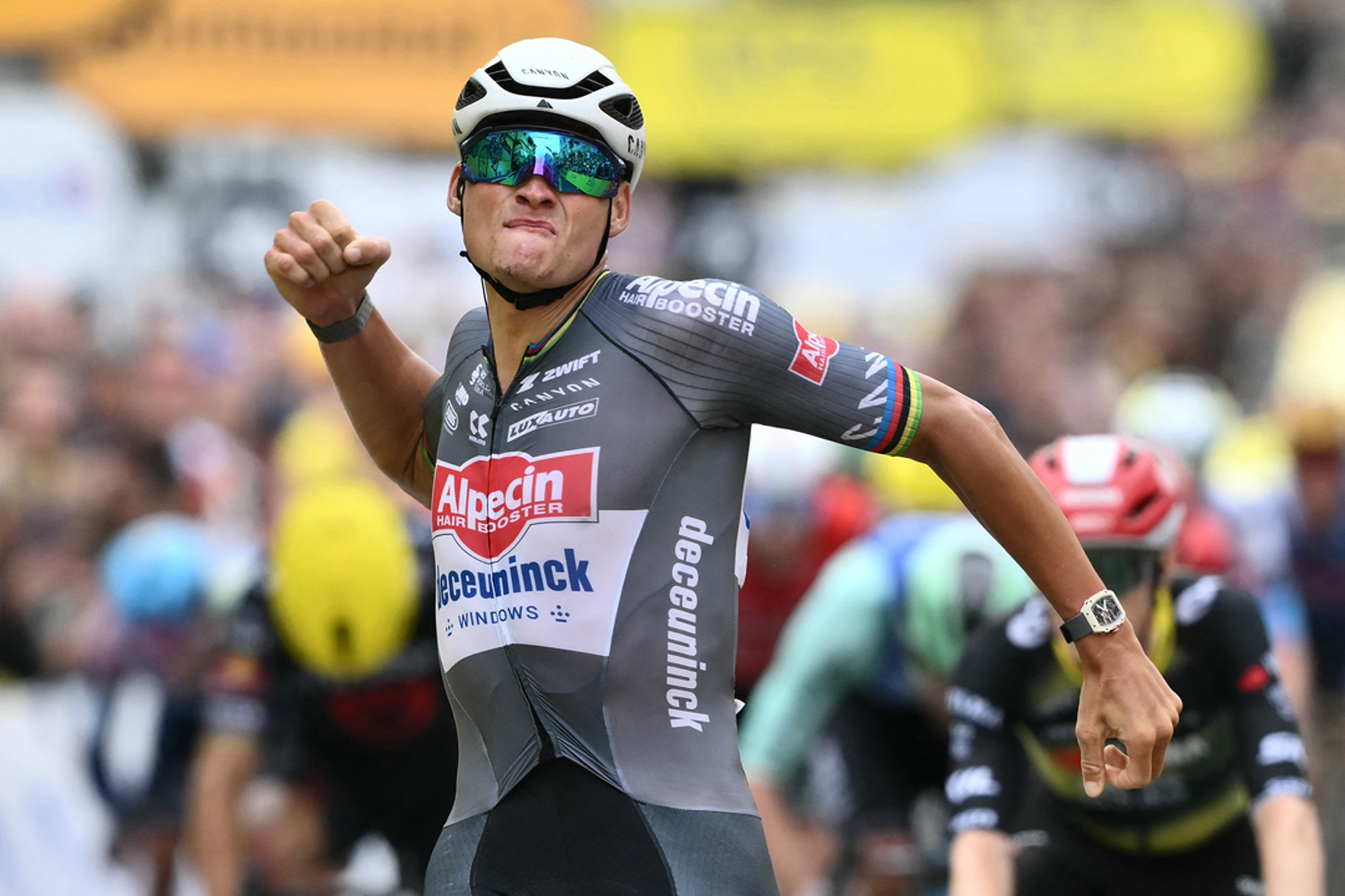 Mathieu Van Der Poel Juicht Tdf 2025 ANP 1080X720 Uitsnede