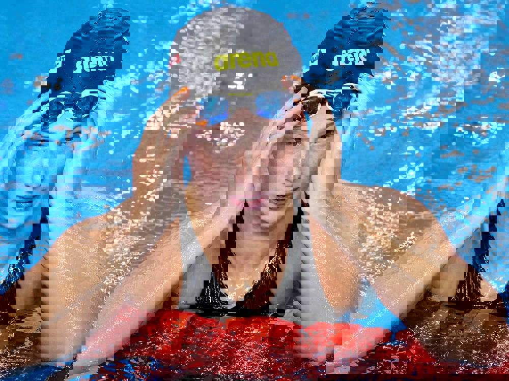 Kim Busch WK Zwemmen 2024 ANP