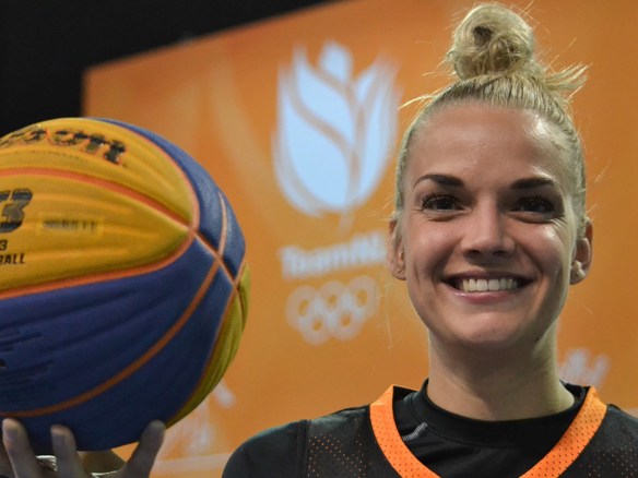 Jill Bettonvil voor TeamNL logo