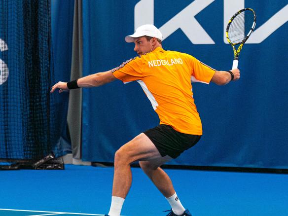 Botic Vdzandschulp Trainingdaviscup Teamnl