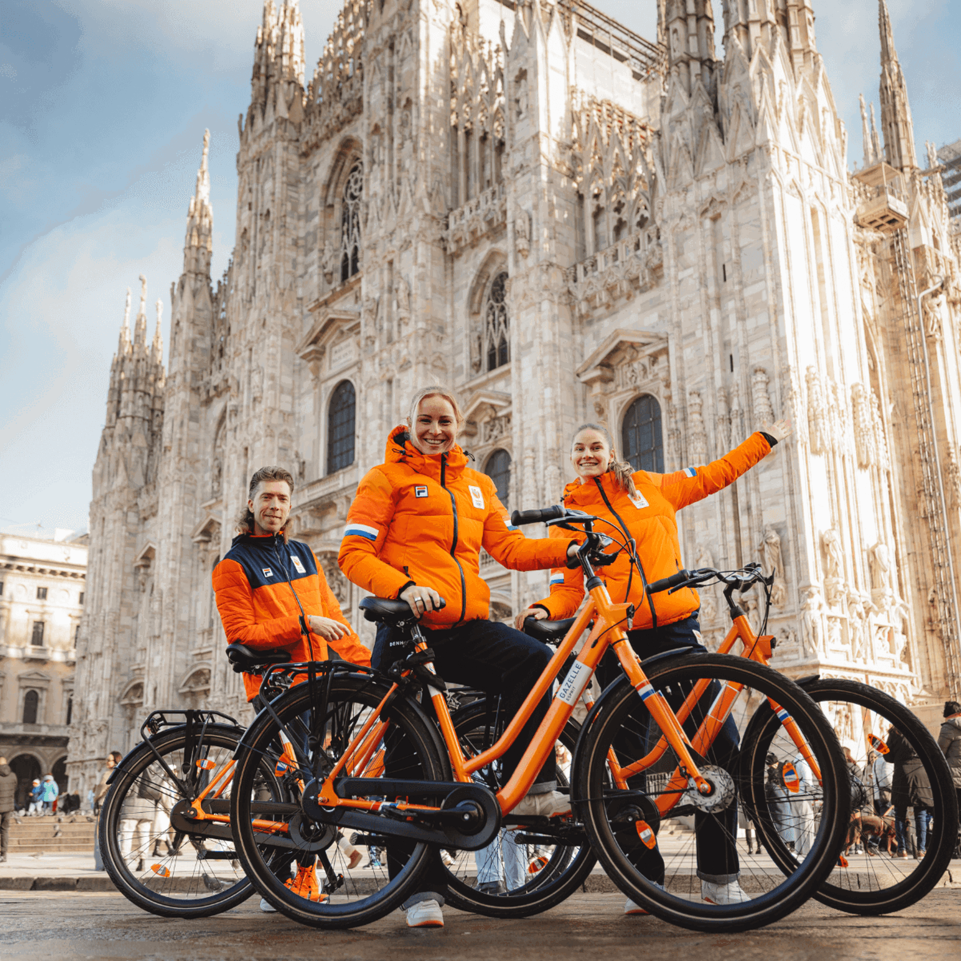 Teamnl Op Fiets Milaan