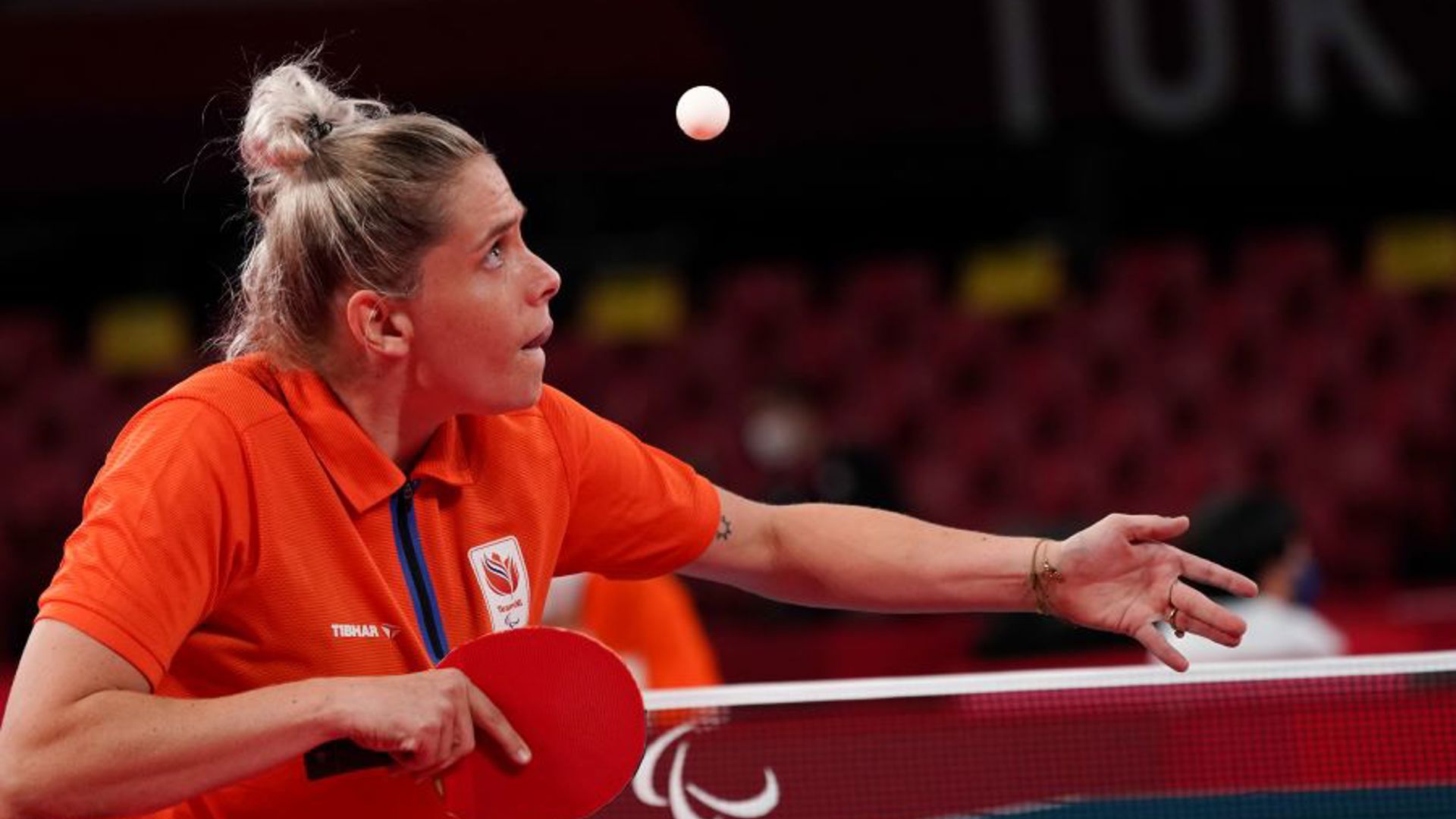 Kelly Van Zon Paratafeltennis
