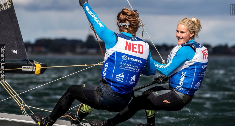 Odile van Aanholt and Marieke Jongens, 49er FX Richard Langdon Ocean Images.jpg