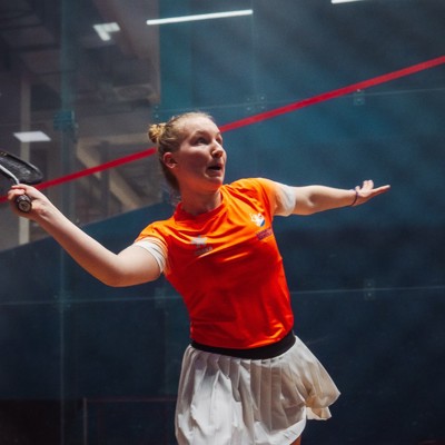 Fleur Maas EK Squash 2025 Foto SBN