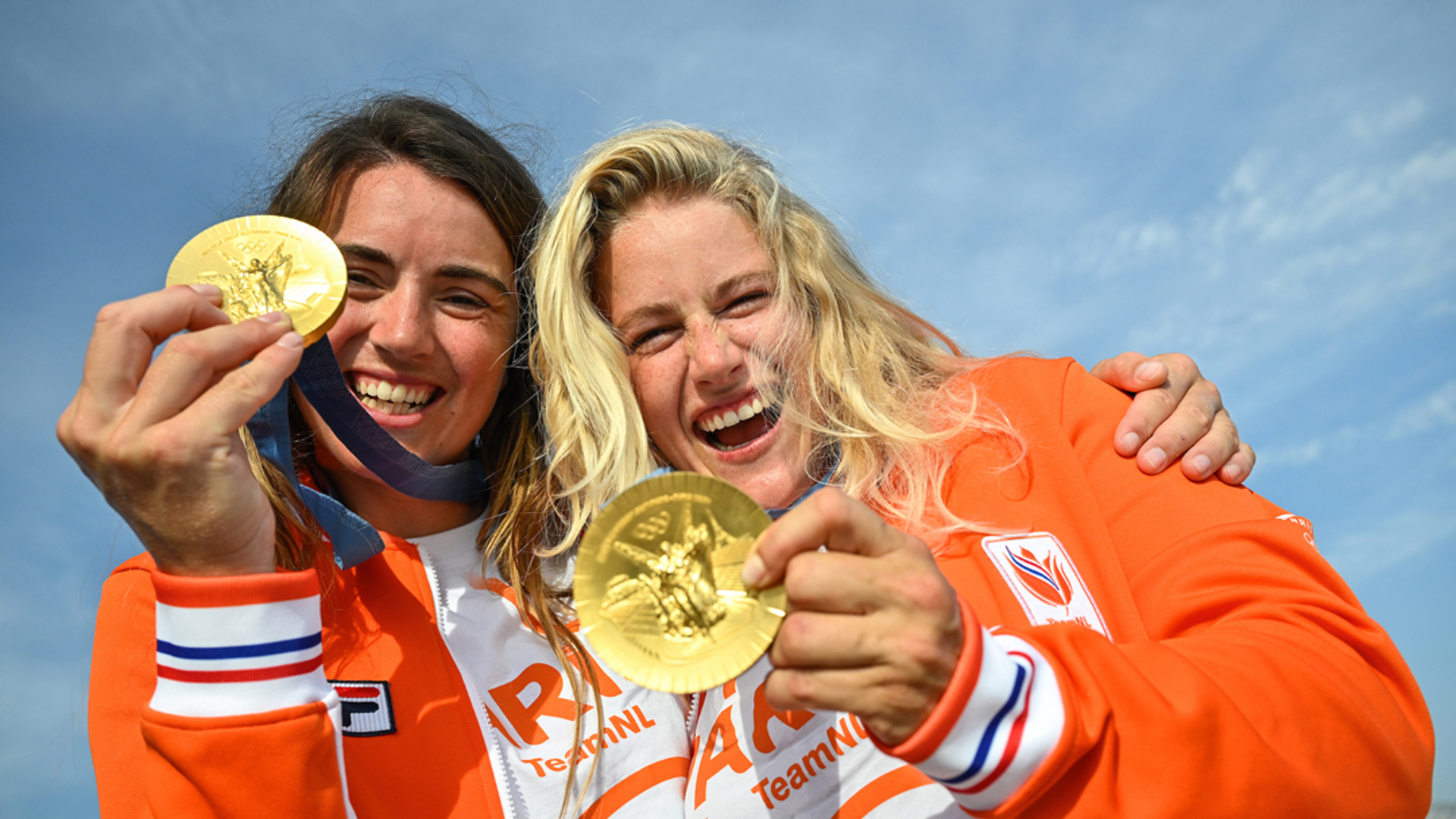 Odile Van Aanholt Annette Duetz Medaille Parijs 2024 World Sailing 1080X720
