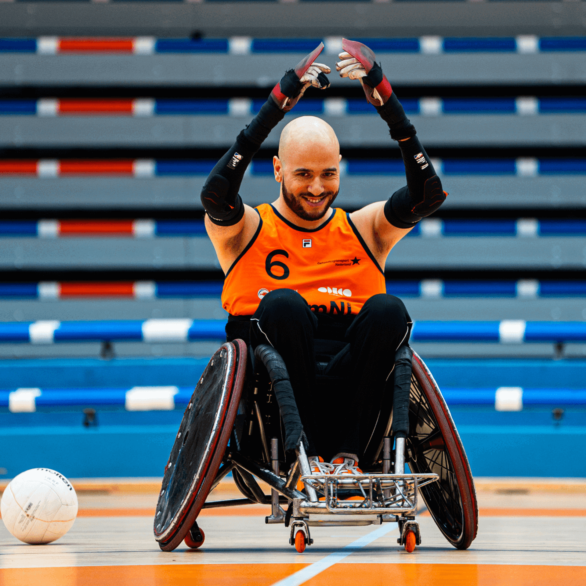 Rolstoelrugby Training Teamnl