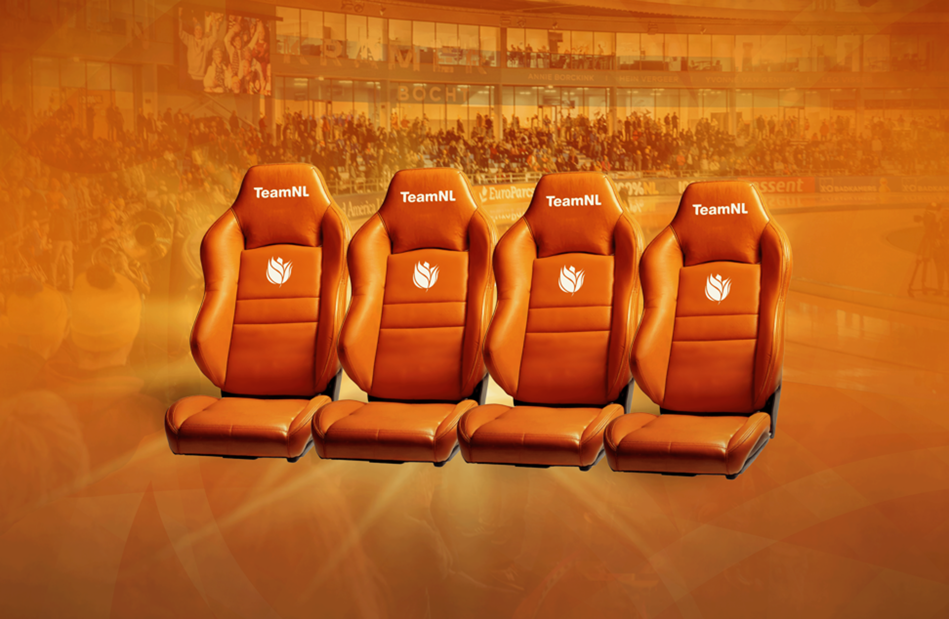 Teamnl Orangeseats Empty