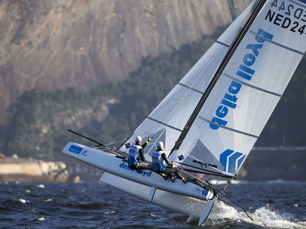 Mandy Mulder Coen de Koning Rio Int. Sailing Regatta 2014 GettyImages Richard Langdon Ocean Images 453271146.jpg