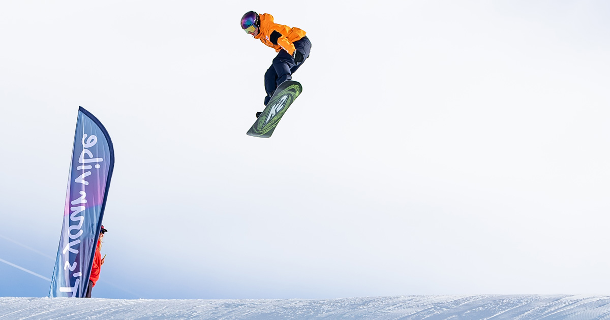 Snowboardster Romy van Vreden: 