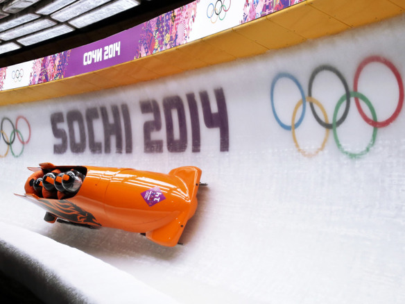 Bobsleeërs OS 2014 ANP 1080X720