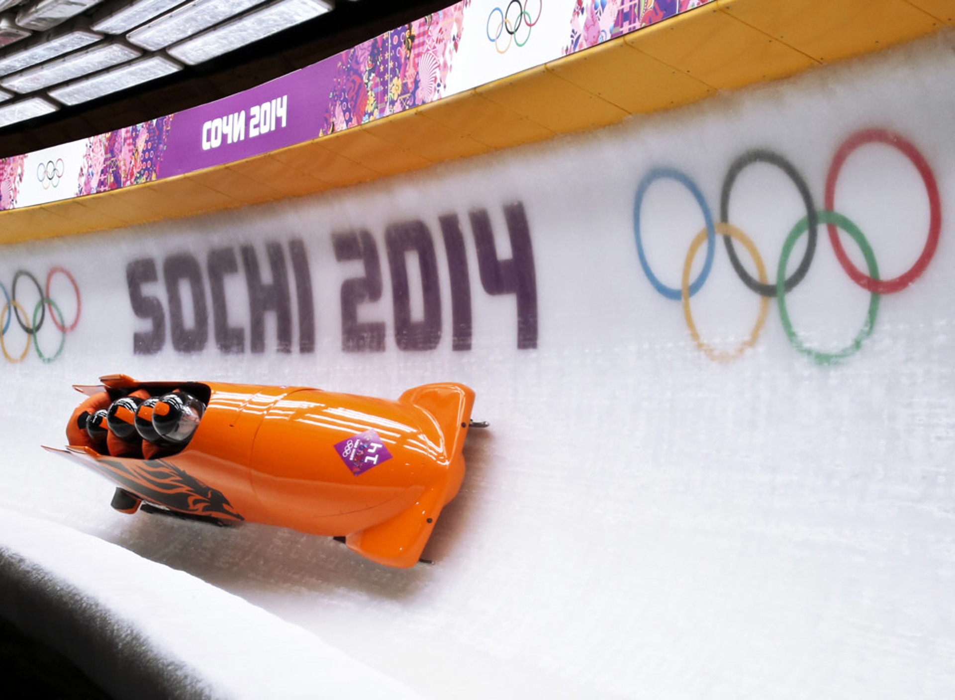 Bobsleeërs OS 2014 ANP 1080X720