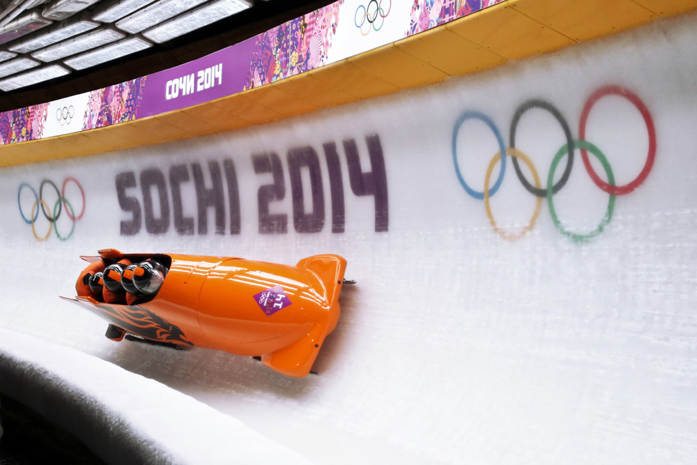 Bobsleeërs OS 2014 ANP 1080X720