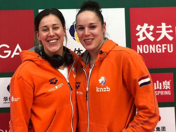 Inge Jansen en Celine van Duijn China