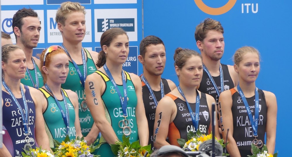 WK Triatlon Relay 2017 Podium (3)