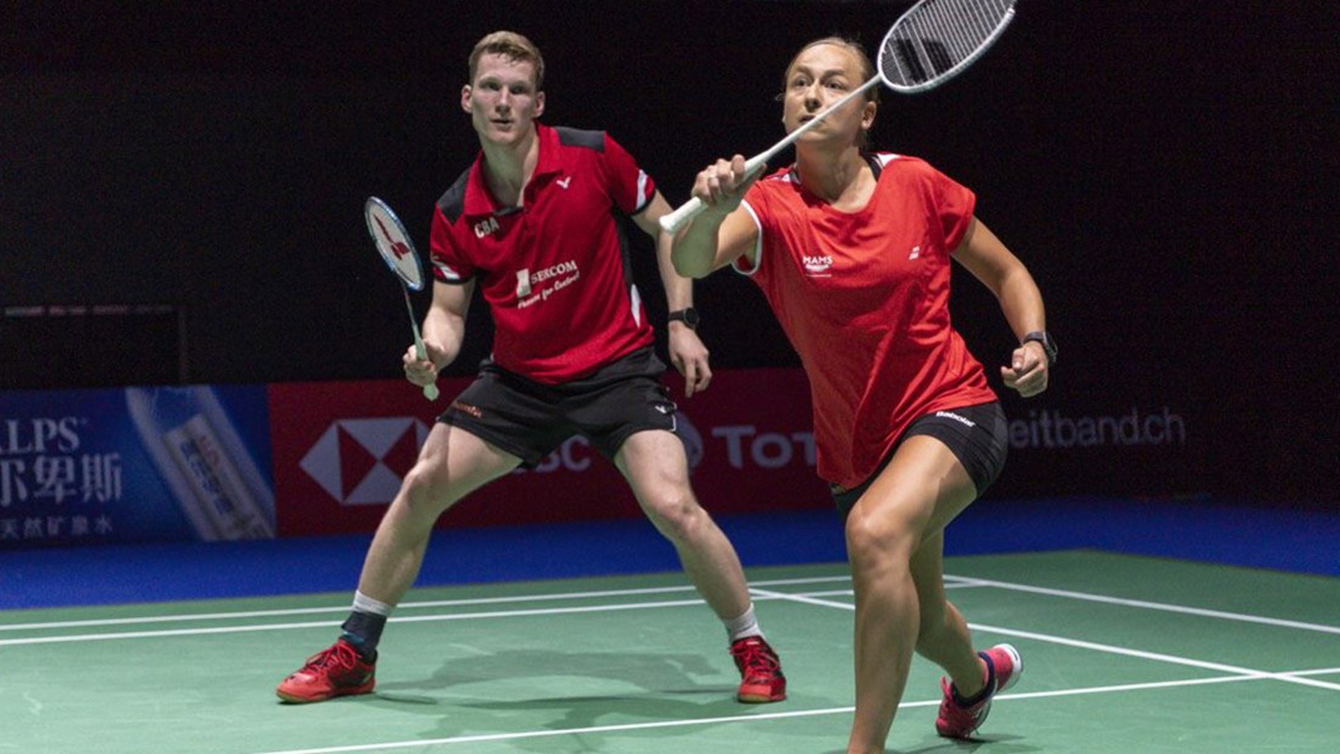 Selena Piek en Robin Tabeling Yonex Open 2019.jpg