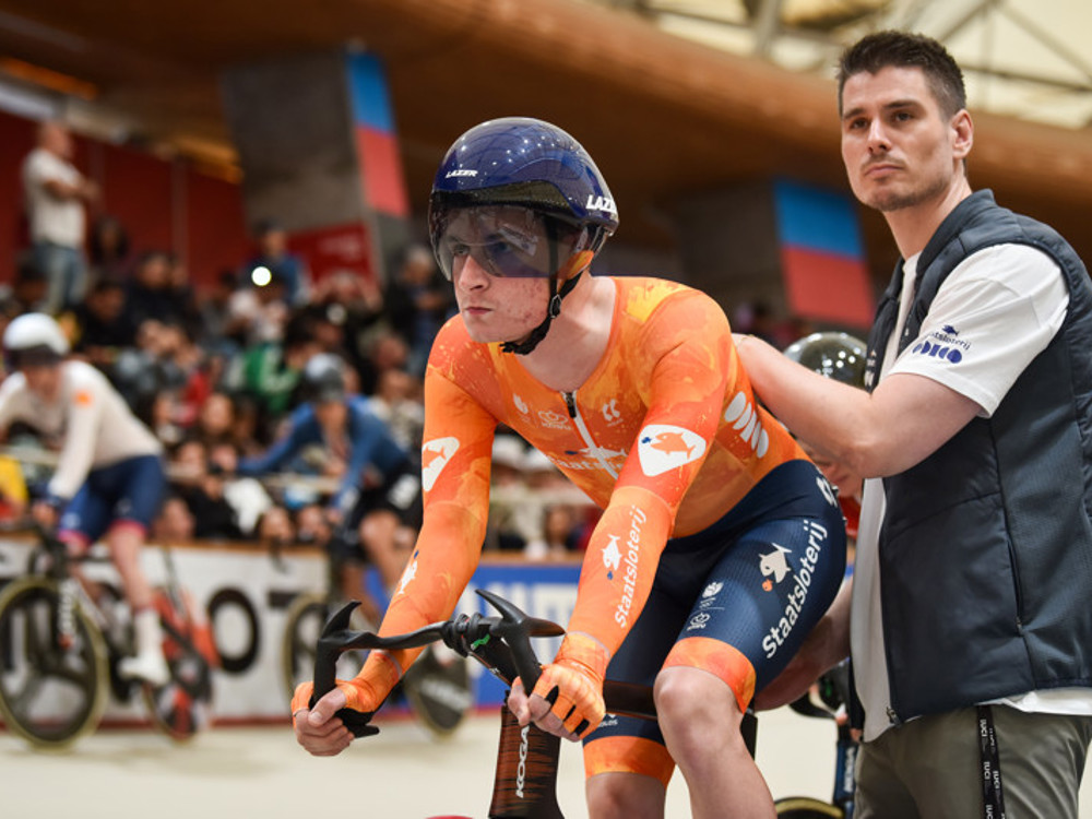 Philip Heijnen Wkbaanwielrennen 2025 Claudio Santana ANP