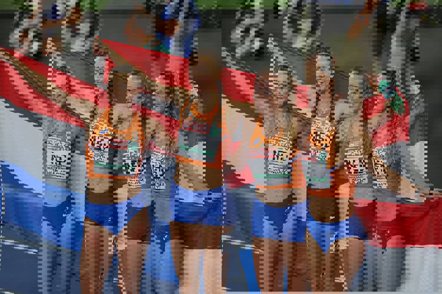 Vrouwen 4X400m EK2023 BSR AGENCY