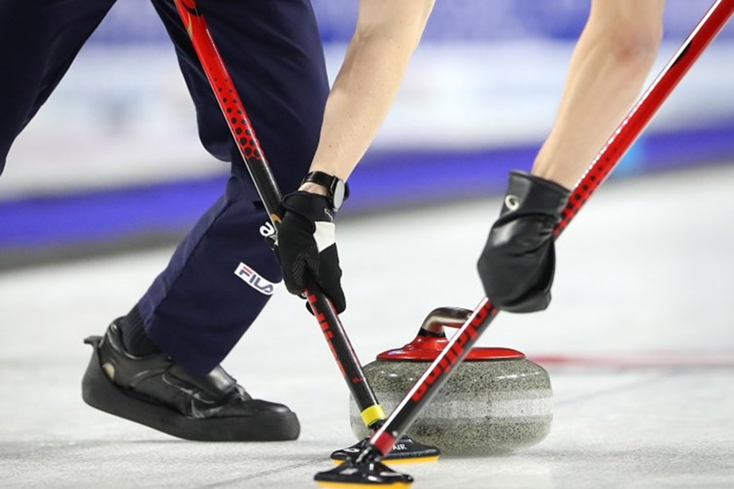 Curling Close Up