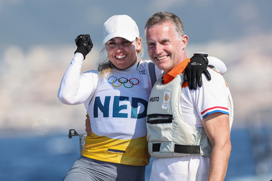 Marit Bouwmeester Jaap Zielhuis PARIS24 Foto World Sailing Mark Lloyd 1080X720