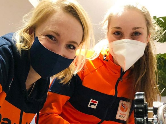 Carlijn En Sanne Theebreak