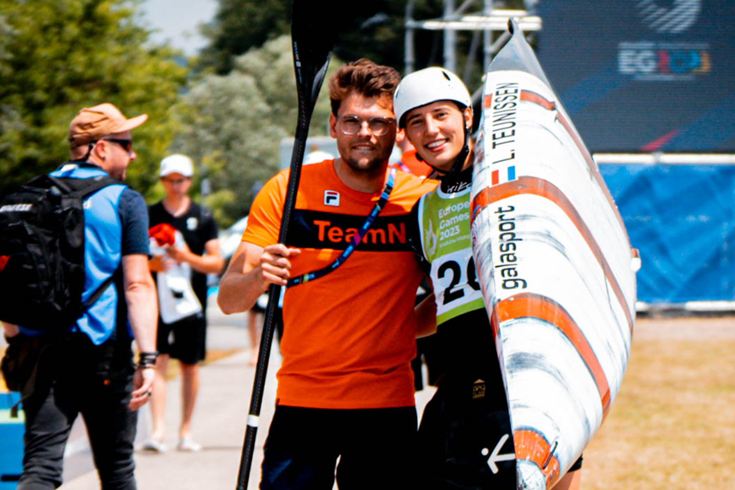 Kanoslalom Lena En Soren Teamnl 2024