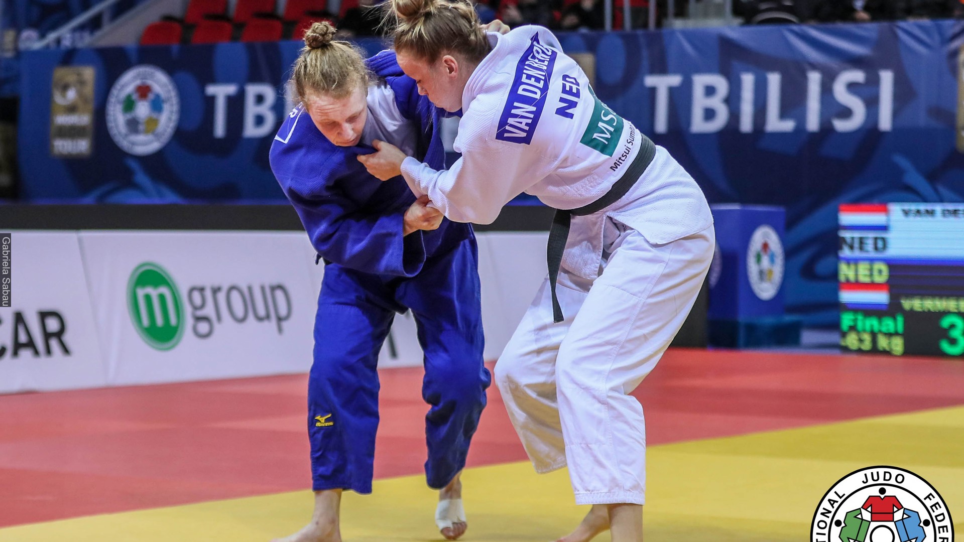 Geke Van Den Berg Tbilisi 2019 Foto IJF Gabriela Sabau
