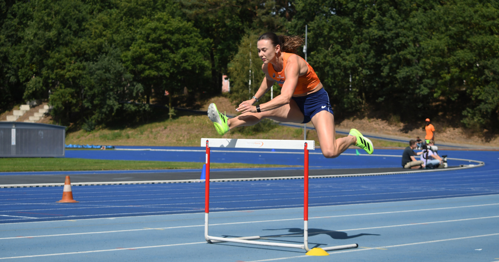Nadine Visser Training Foto Teamnl