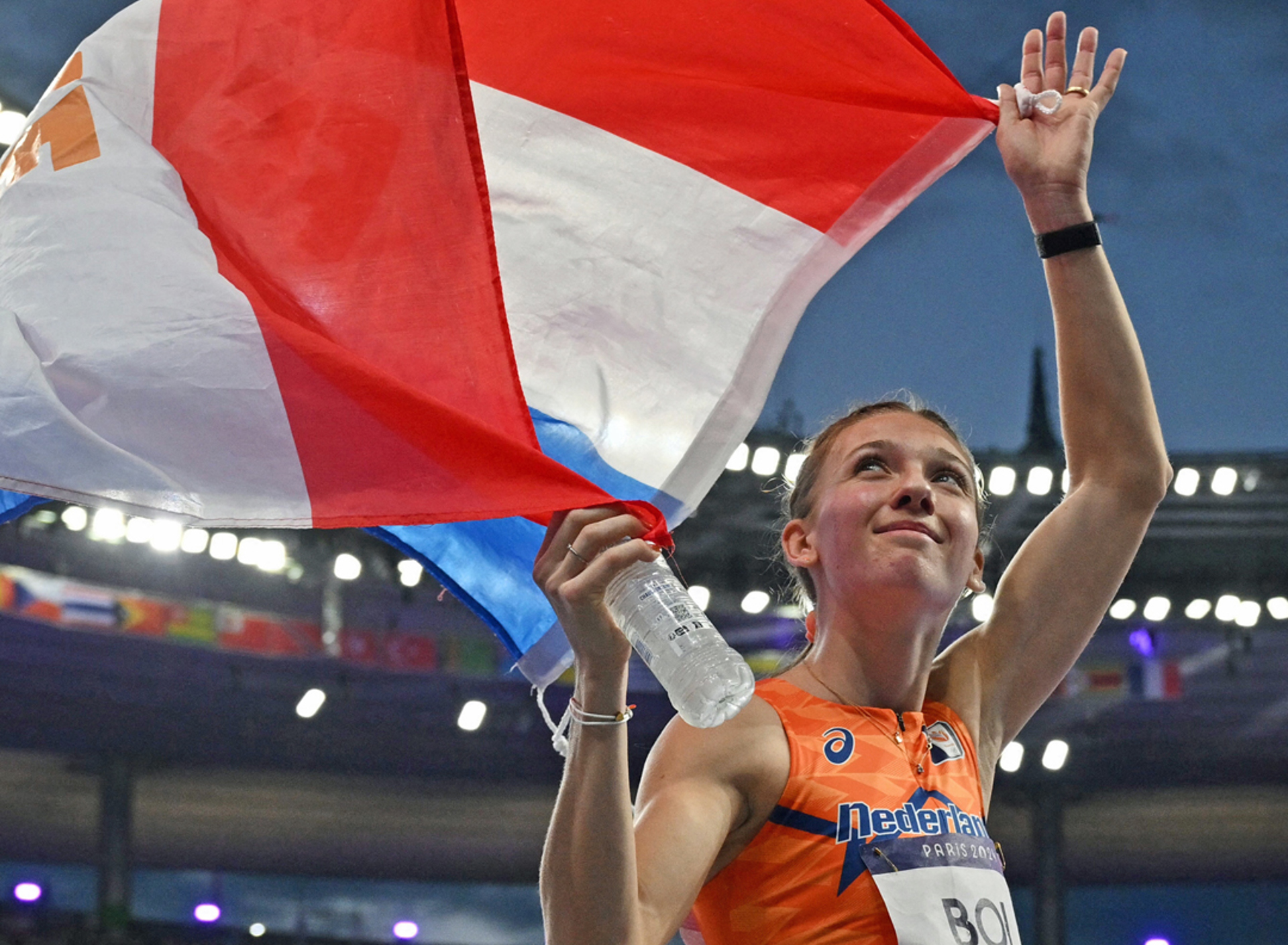 Femke Bol Vlag OS 2024 ANP 1080X721080