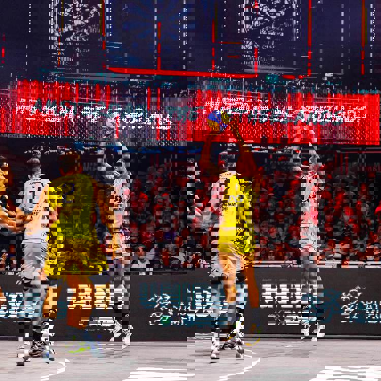3X3 Basketbal Worthy De Jong 3X3 Unites