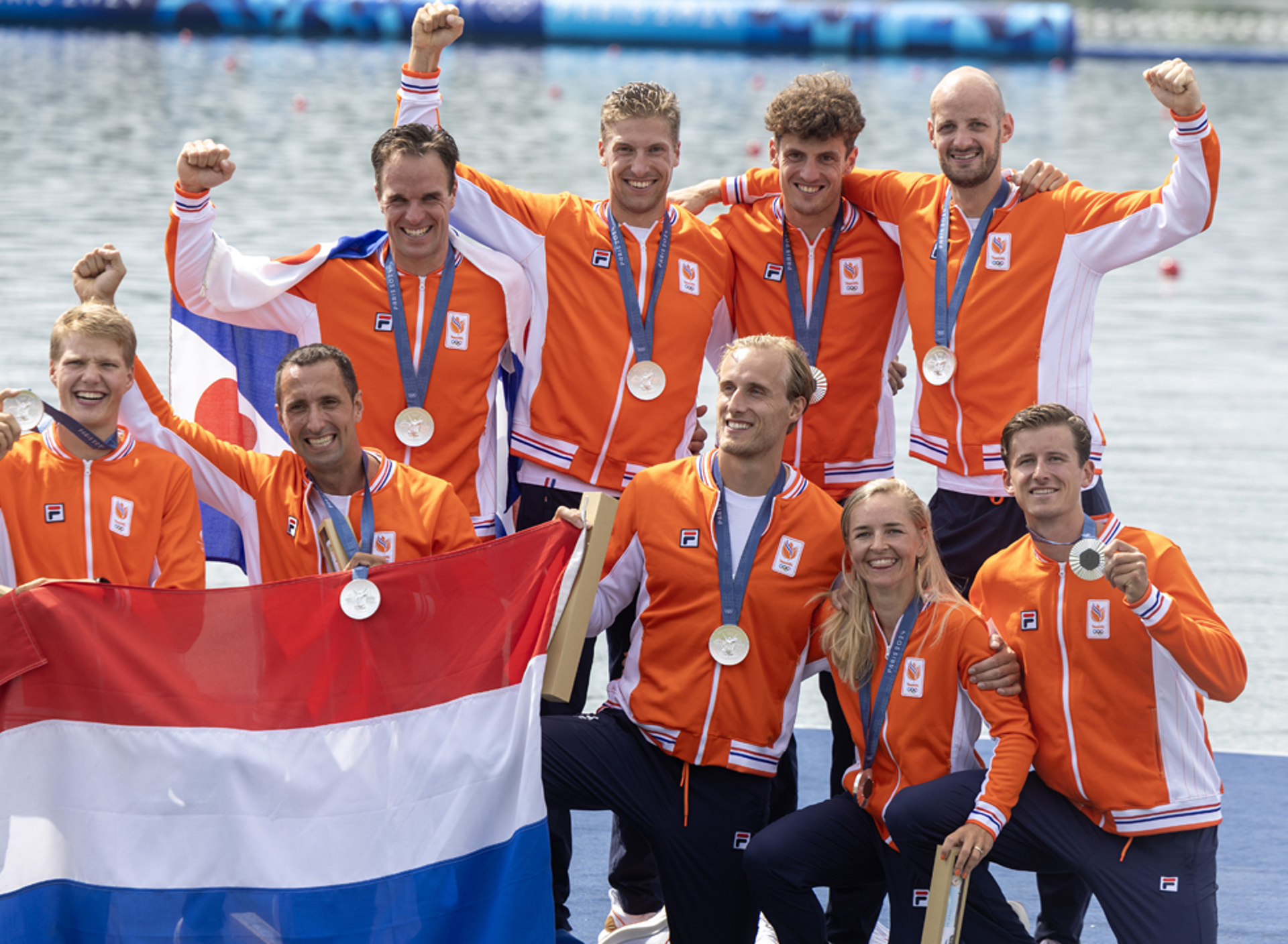 Holland Acht Zilver Parijs 2024 ANP 1080X720