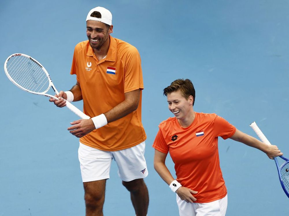 David Pel En Demi Schuurs United Cup 2026 ANP 1080X720