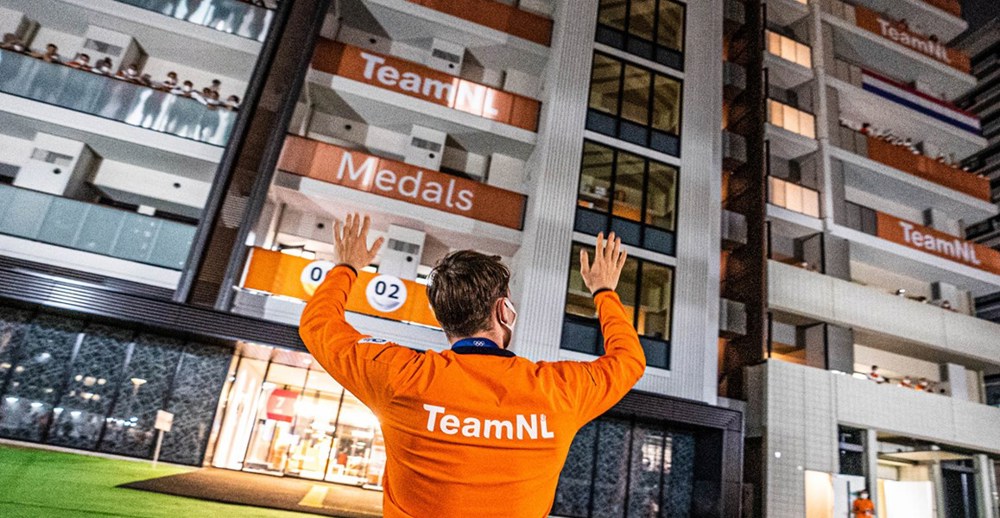 Huldiging Arno Kamminga