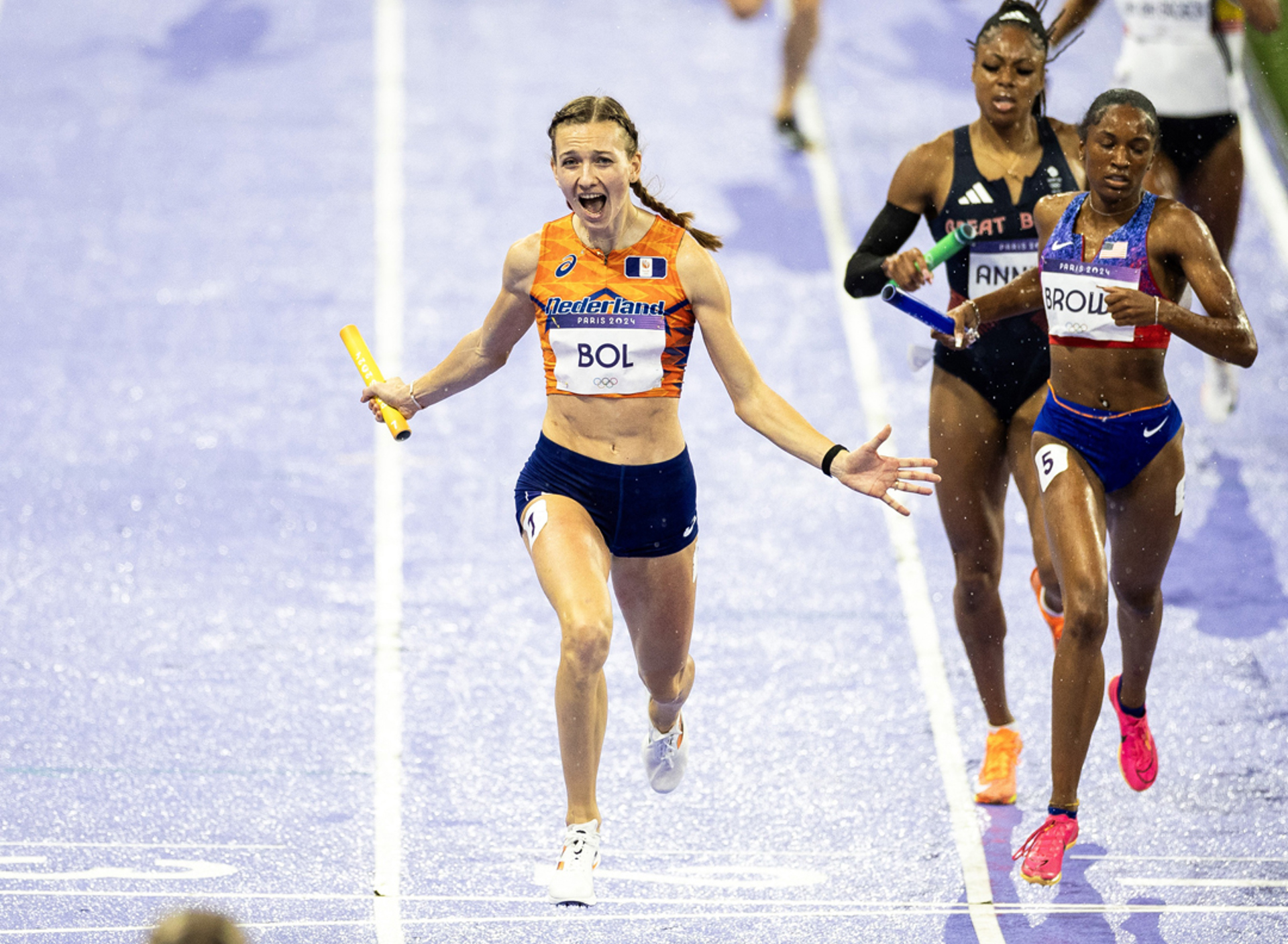 Femke Bol Estafette OS 2024 ANP 1080X1080