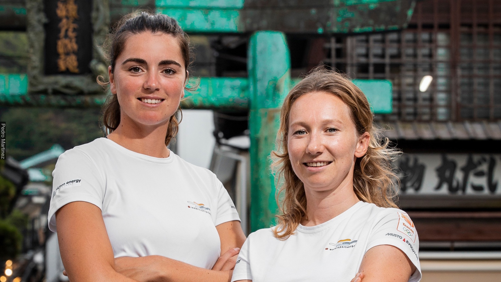Annette Duetz en Annemiek Bekkering 190816 Foto Pedro Martinez Sailing Energy 3X2